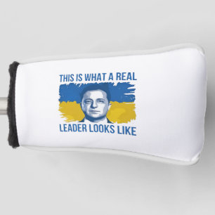 So sieht ein echter Führer aus wie die Ukraine Golf Headcover