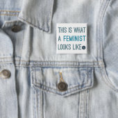 So sieht ein Feminist aus wie Buttone Button (Beispiel)