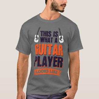 So sieht ein Gitarrenspieler aus wie Premium T-Shirt