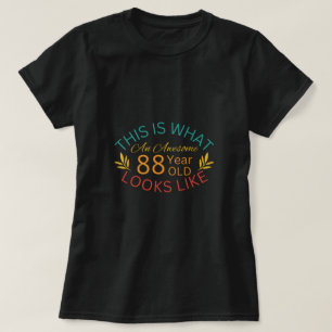 So sieht ein großartiger 88-Jähriger aus T-Shirt