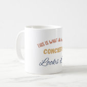 So sieht ein großartiger Concierge aus Kaffeetasse (Vorderseite Links)
