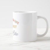 So sieht ein großartiger Empfangsmitarbeiter aus Jumbo-Tasse (Rechts)