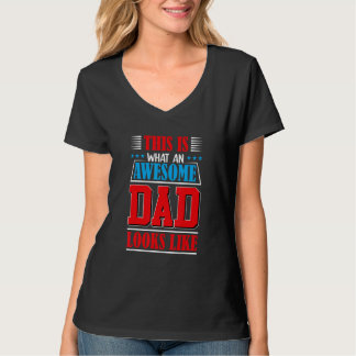 So sieht ein großartiger Vater aus Graphic Des T-Shirt
