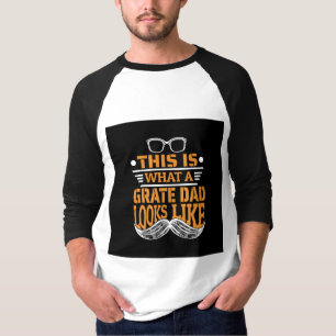 So sieht ein großartiger Vater aus Vatertag T-Shirt