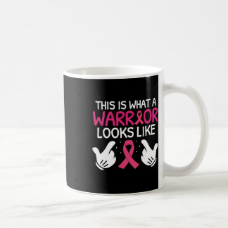 So sieht ein Krieger aus - Brustkrebs Kaffeetasse