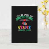 So sieht ein Phantastischer 4. Karte (Gelbe Blume)