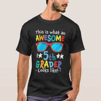 So sieht ein Phantastischer 5th Grader aus T-Shirt