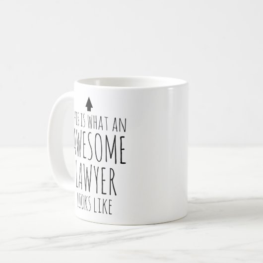 So sieht ein Phantastischer Anwalt aus Kaffeetasse (Vorderseite Links)