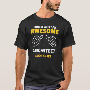 So sieht ein Phantastischer Architekt aus: 1 T-Shirt