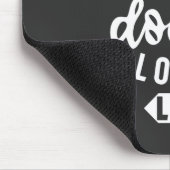 So sieht ein Phantastischer Arzt aus Mousepad (Ecke)