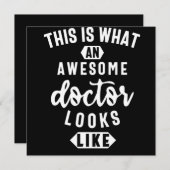 So sieht ein Phantastischer Arzt aus Save The Date (Vorne/Hinten)