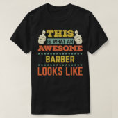So sieht ein Phantastischer Barber klassisch aus T-Shirt (Design vorne)