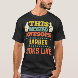 So sieht ein Phantastischer Barber klassisch aus T-Shirt