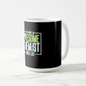 So sieht ein Phantastischer Chemist aus Kaffeetasse (VorderseiteRechts)