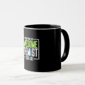 So sieht ein Phantastischer Chemist aus Tasse (VorderseiteRechts)