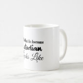 So sieht ein Phantastischer Custodian aus Kaffeetasse (VorderseiteRechts)