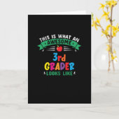 So sieht ein Phantastischer Dritter aus Karte (Gelbe Blume)