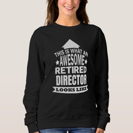 So sieht ein Phantastischer geduldiger Regisseur a Sweatshirt (Vorderseite)