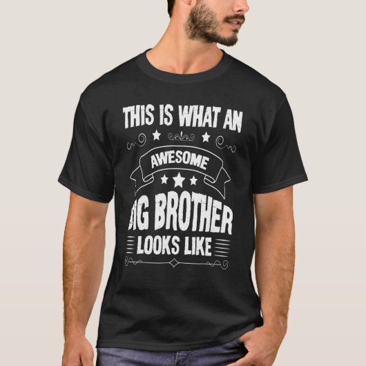 So sieht ein phantastischer großer Bruder aus T-Shirt (Vorderseite)