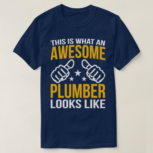 So sieht ein Phantastischer Klempner aus T-Shirt (Design vorne)