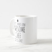 So sieht ein Phantastischer Koch aus Kaffeetasse (Vorderseite Links)