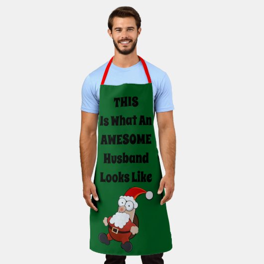 So sieht ein Phantastischer Mann aus Schürze (Getragen)