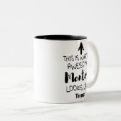 So sieht ein phantastischer Mentor aus Zweifarbige Tasse (VorderseiteRechts)