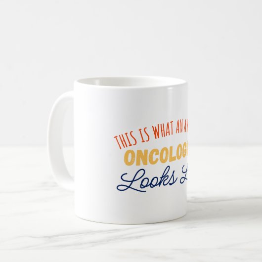 So sieht ein Phantastischer Onkologe aus Kaffeetasse (Vorderseite Links)