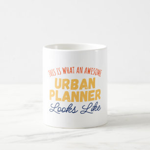 So sieht ein Phantastischer Stadtplaner aus Kaffeetasse