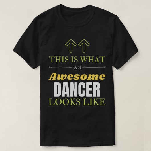 So sieht ein Phantastischer Tänzer aus T-Shirt (Design vorne)