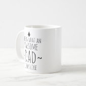 So sieht ein Phantastischer Vater aus Kaffeetasse (Vorderseite Links)
