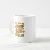 So sieht ein Phantastischer Vater aus Kaffeetasse (Vorderseite Links)
