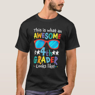So sieht ein Phantastischer Viertklässler aus T-Shirt
