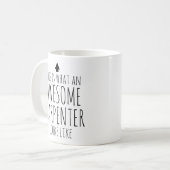 So sieht ein Phantastischer Zimmermann aus Kaffeetasse (Vorderseite Links)