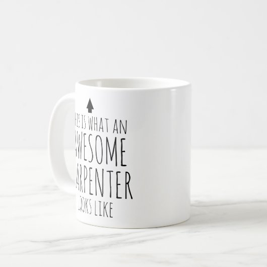 So sieht ein Phantastischer Zimmermann aus Kaffeetasse (Vorderseite Links)