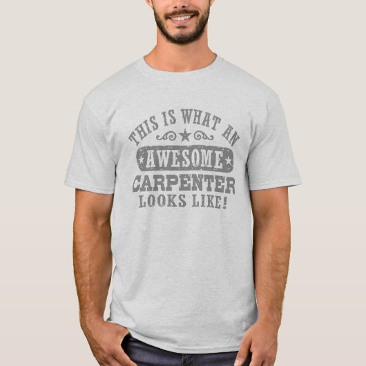So sieht ein Phantastischer Zimmermann aus T-Shirt (Vorderseite)