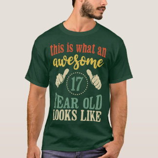 So sieht ein Phantastisches 17-jähriges Kind wie 1 T-Shirt