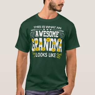 So sieht ein Phantastisches Oma wie Spaß aus T-Shirt