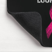 So sieht ein Überlebender aus wie Brustkrebs Mousepad (Ecke)