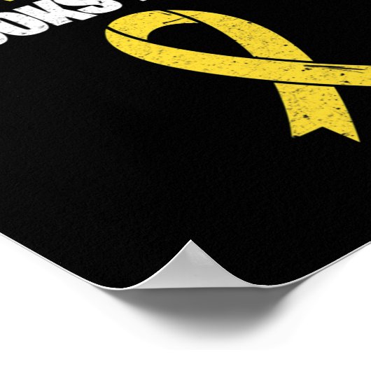 So sieht ein Überlebender aus wie Kinderzänk Poster (Ecke)