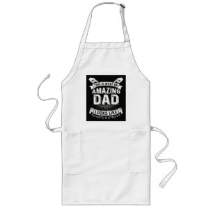 So sieht ein unglaublicher Vater aus Lange Schürze