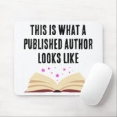 So sieht ein veröffentlichter Autor aus Maus P Mousepad (Mit Mouse)
