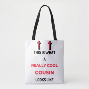 So sieht ein wirklich Cooler Cousin aus wie 2 Tasche