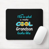 So sieht ein wirklich Cooler Enkel aus Mousepad (Mit Mouse)