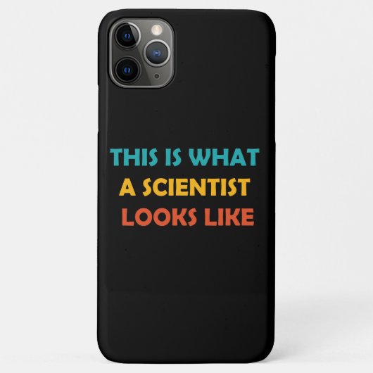 So sieht ein Wissenschaftler aus Case-Mate iPhone Hülle (Rückseite)