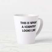 So sieht ein Wissenschaftler aus Milchtasse (Rechte Ecke)