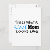 So sieht eine Coole Mama aus (2) Postkarte (Vorne/Hinten)