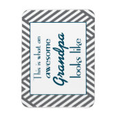 So sieht eine Phantastische Großmutter aus Magnet (Vertikal)