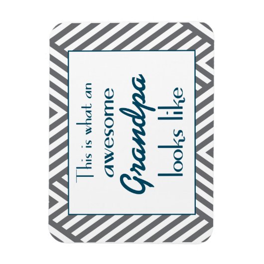 So sieht eine Phantastische Großmutter aus Magnet (Vertikal)