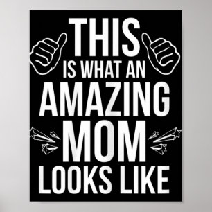 So sieht eine Phantastische Mama aus wie eine lust Poster